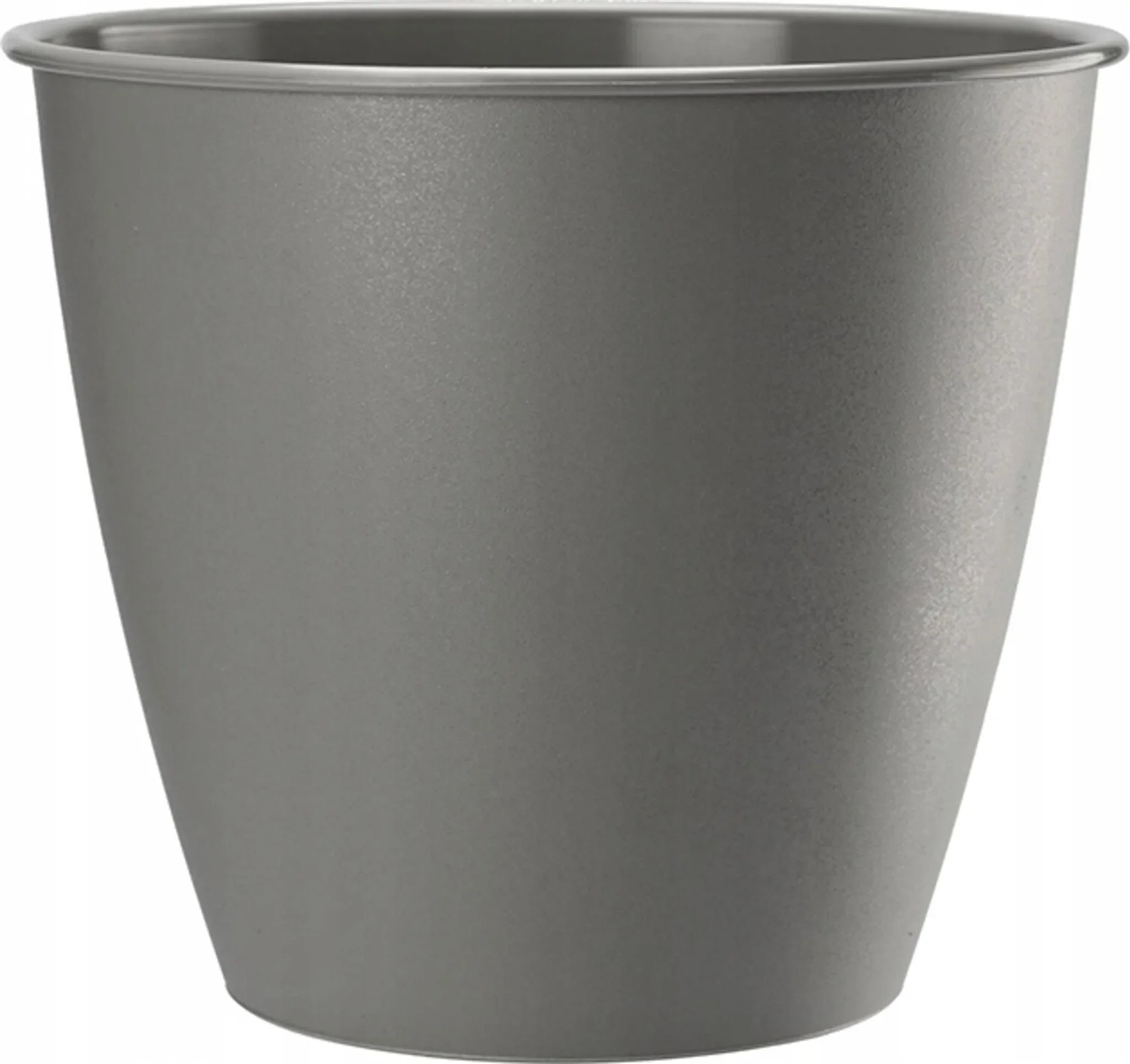 Galicja Blumentopf „Azalea“ – Grau, rund, Ø 15 cm