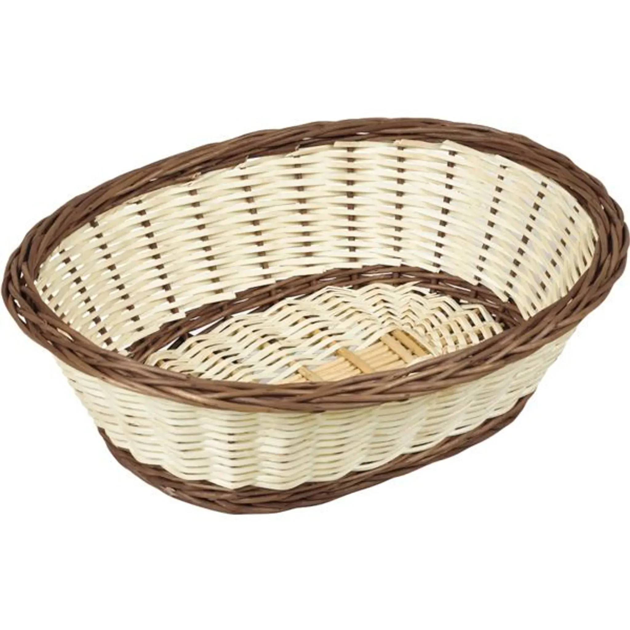 Erhard-Trading Korbschale Oval – Holz, 70×190×240 mm