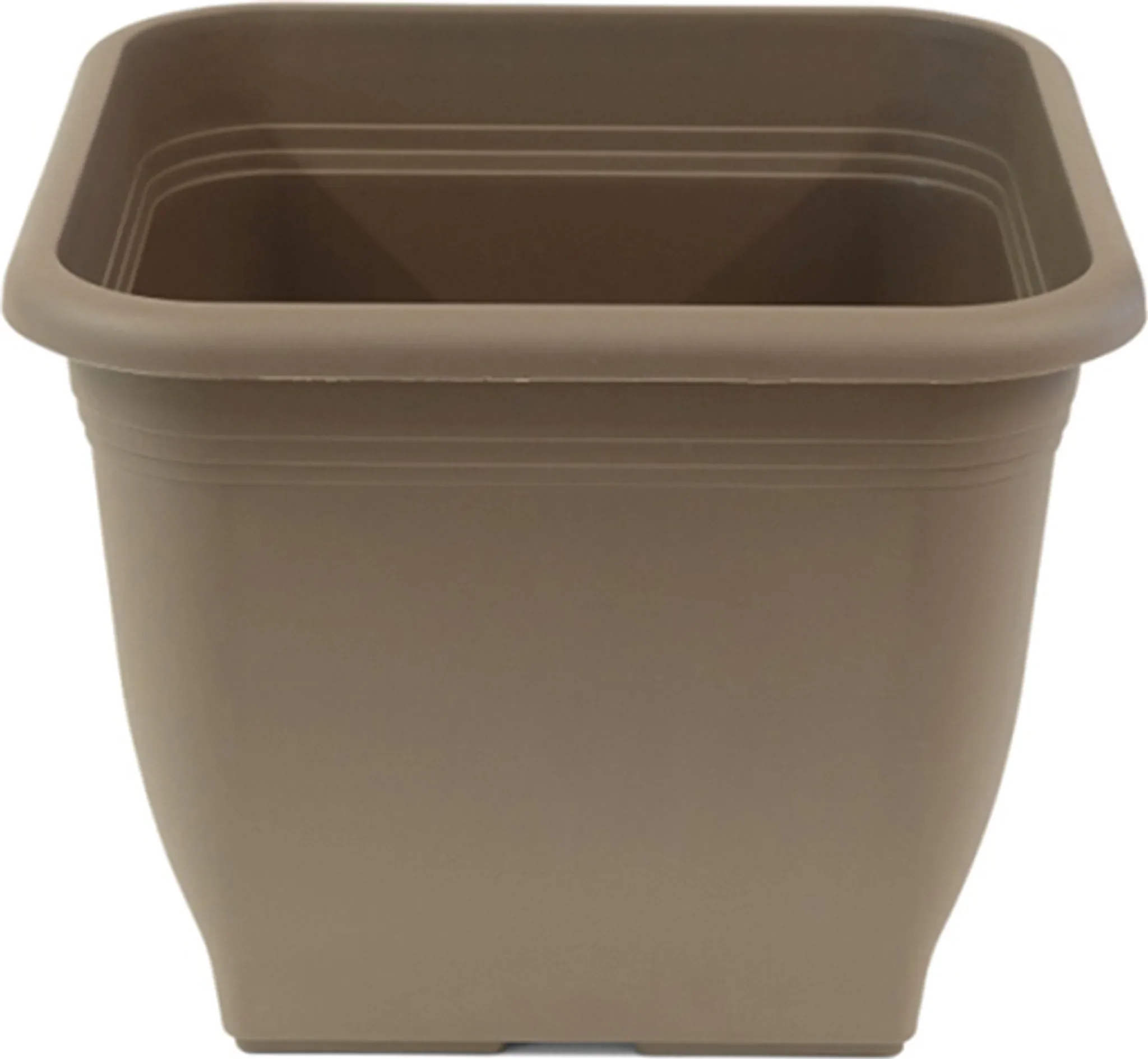 greemotion Pflanzkübel „Pia“ – Taupe, 19 × 19 cm, eckig